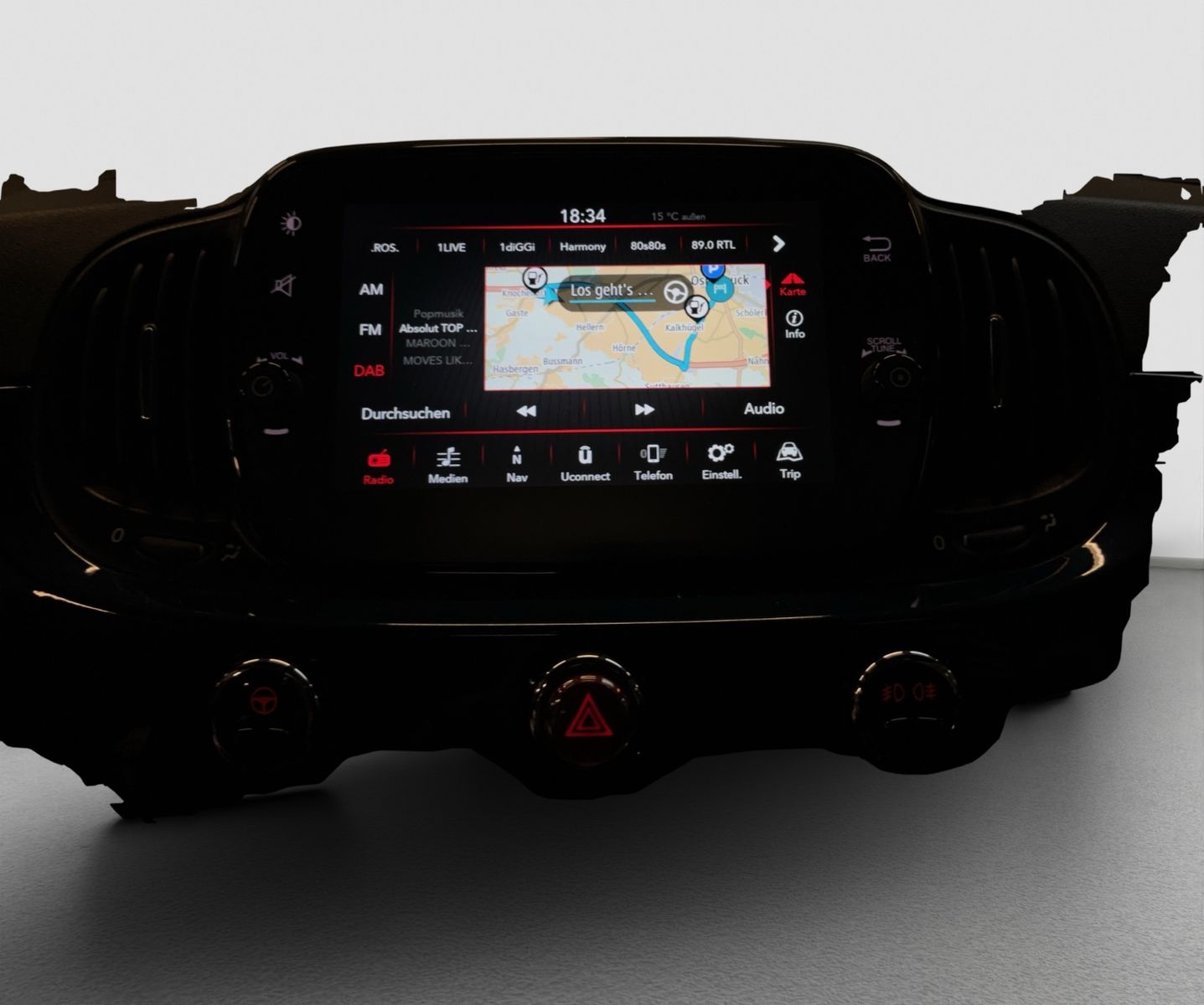 Fahrzeugabbildung Fiat 500 Dolcevita, Panoramadach, Alufelge, PDC, Navi